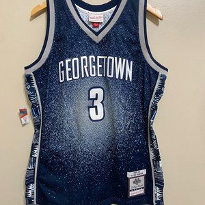 Allen Iverson Georgetown Hoyas 1995-96 Mitchell & Ness Swingman Jersey Mens